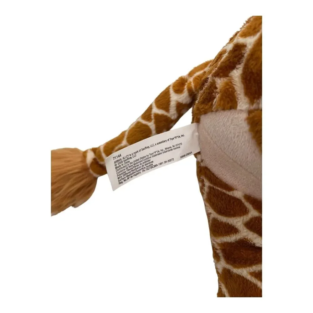 Animal Alley Plush Stuffed Animal Geoffrey Giraffe Standing Wire‎ Legs Large 20”